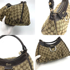 GUCCI MONOGRAM SHOULDER BAG