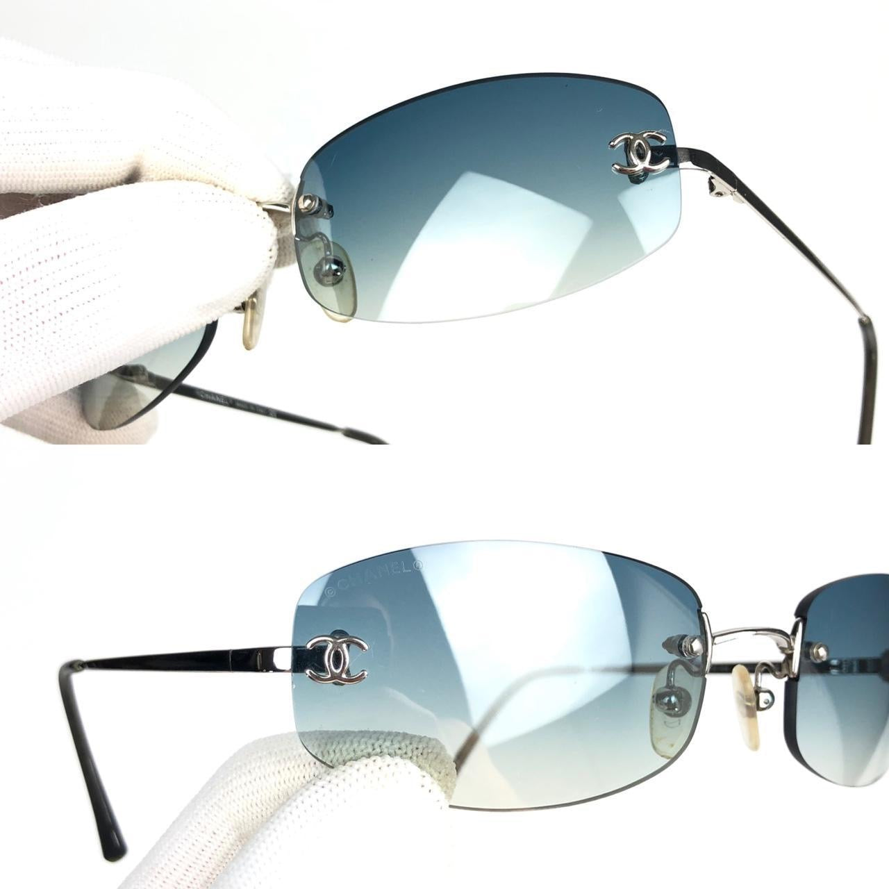 CHANEL RIMLESS SUNGLASSES