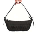 FENDI ZUCCA SHOULDER BAG