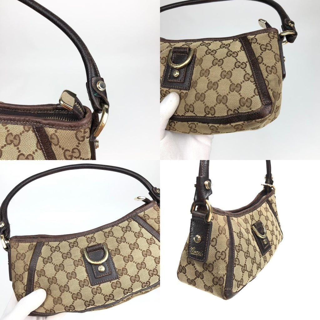 GUCCI MONOGRAM SHOULDER BAG