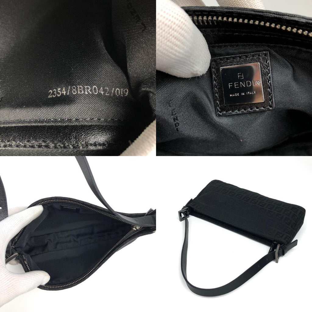 FENDI ZUCCA SHOULDER BAG