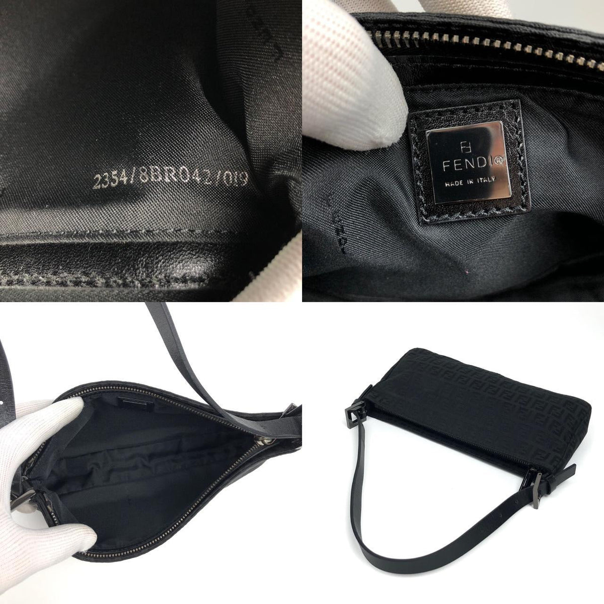 FENDI ZUCCA SHOULDER BAG