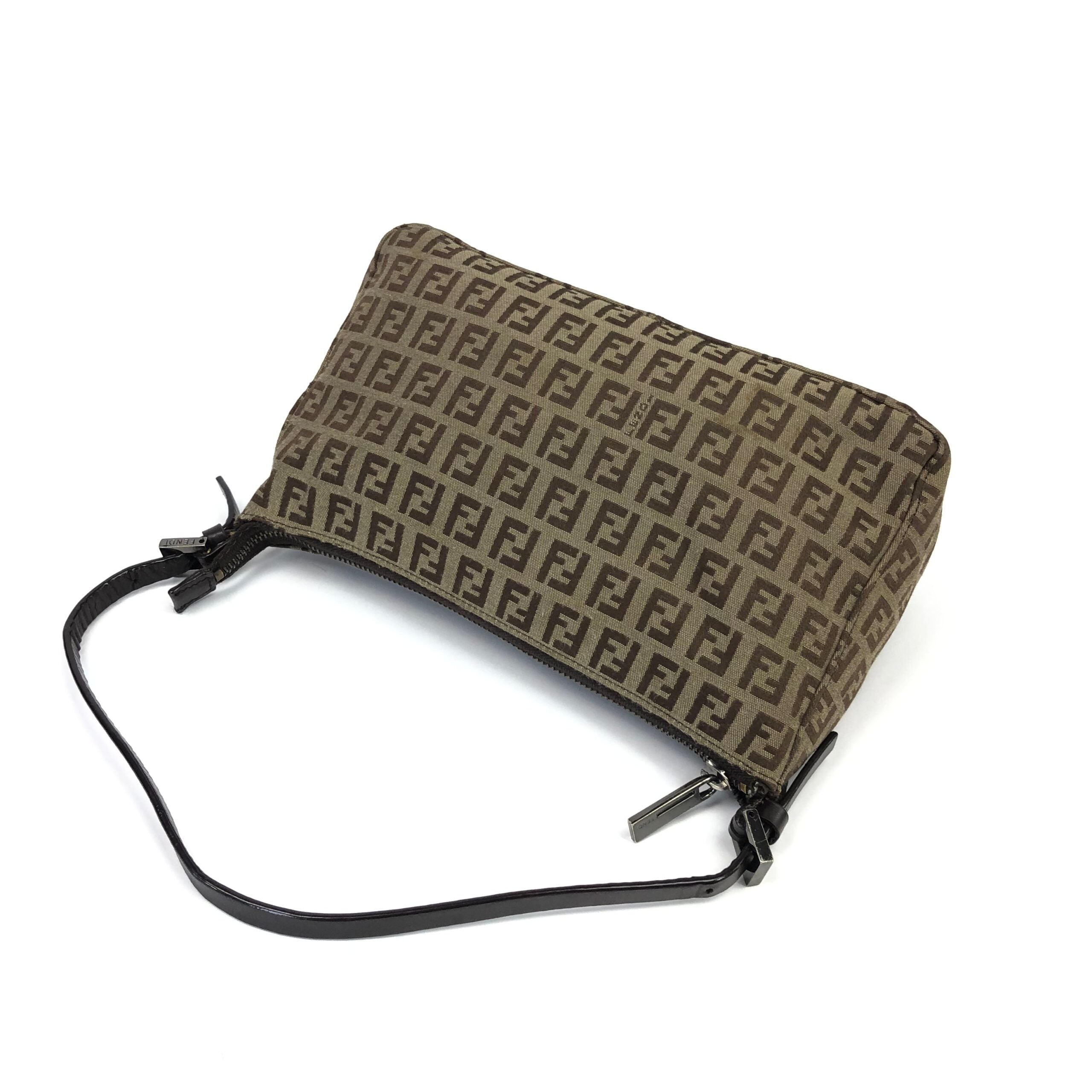 FENDI ZUCCA SHOULDER BAG