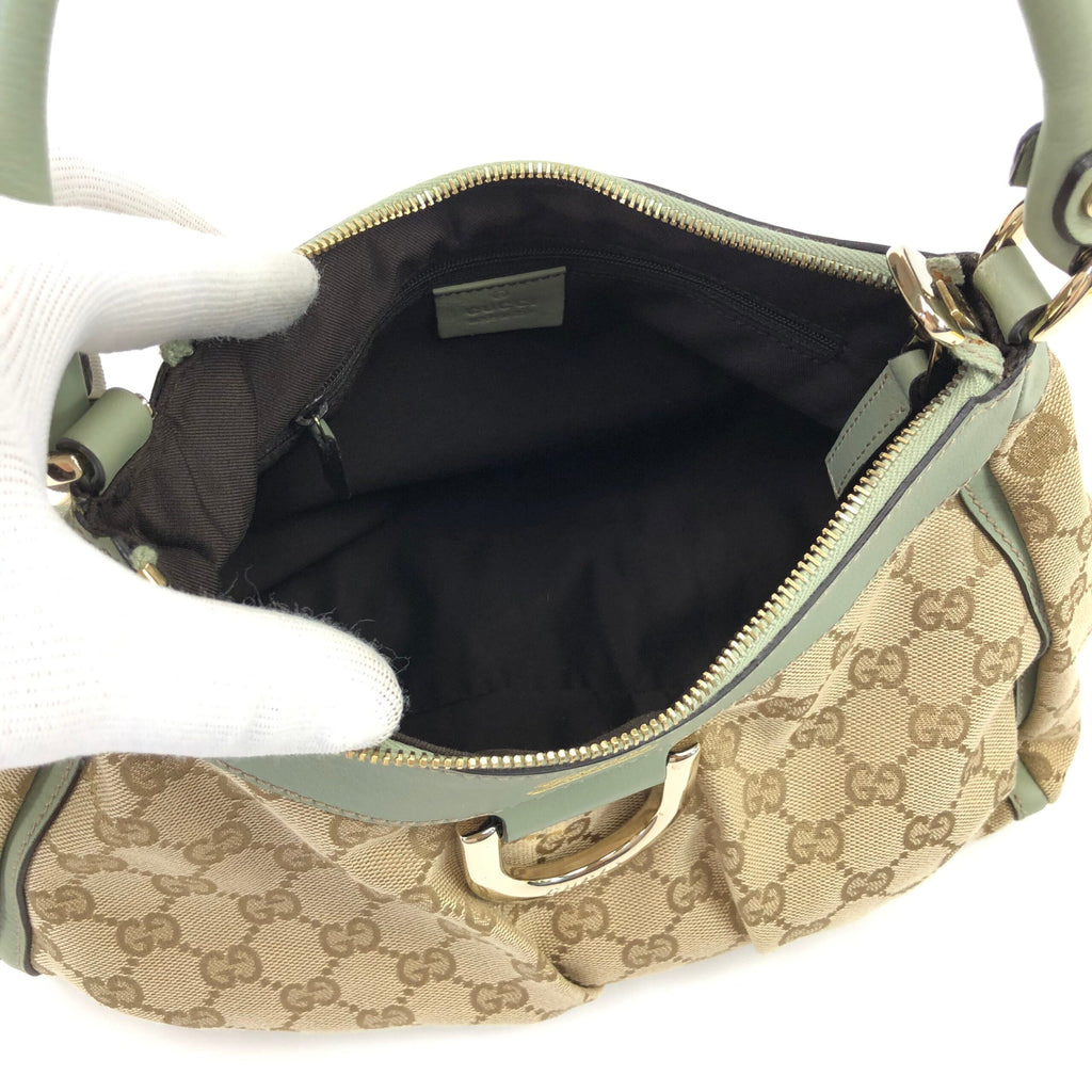 GUCCI MONOGRAM ABBEY SHOULDER BAG