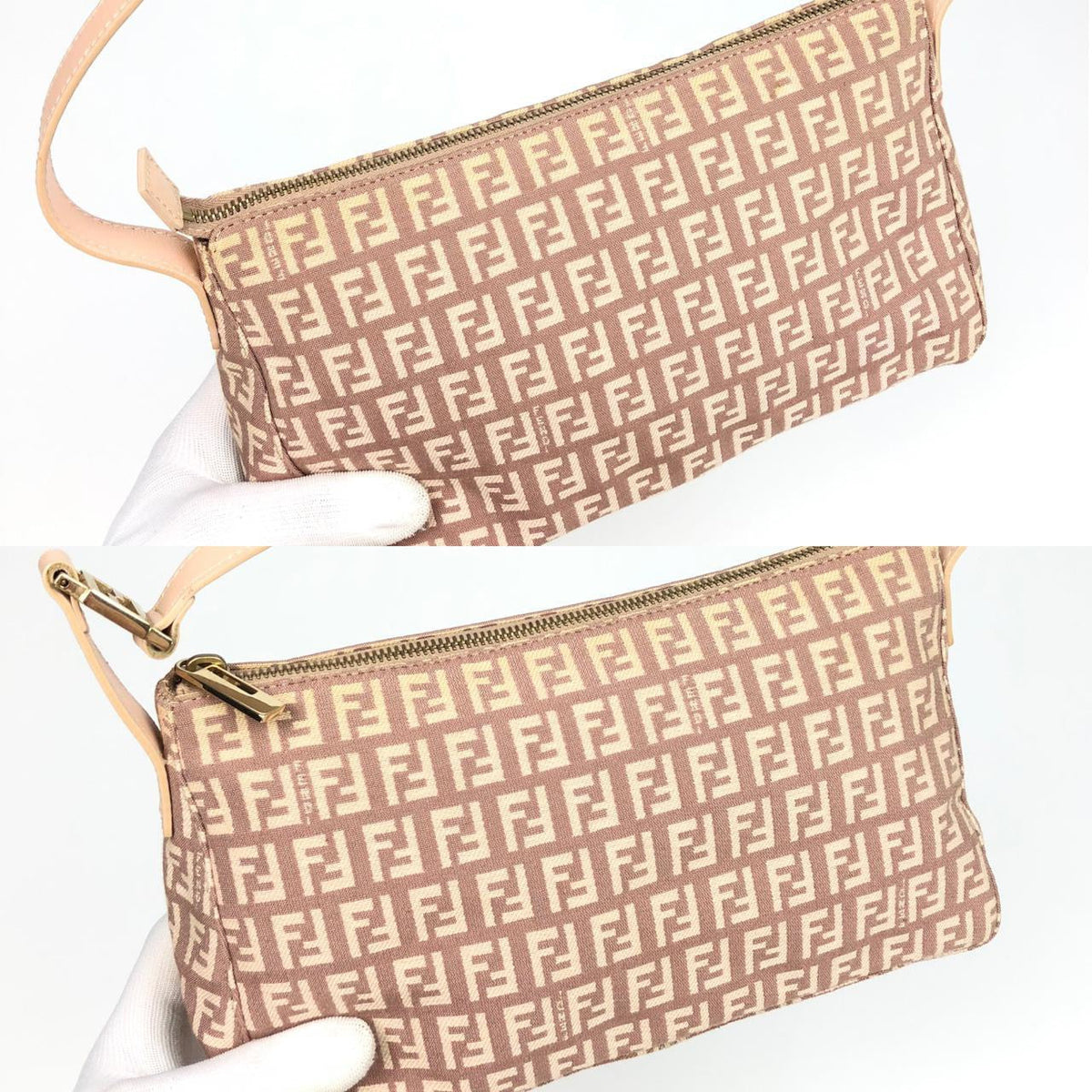 FENDI ZUCCA SHOULDER BAG