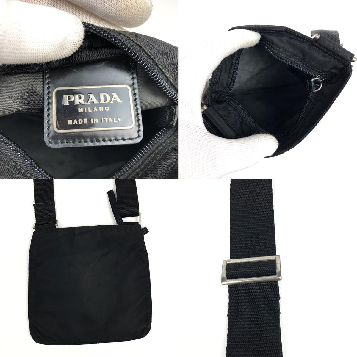PRADA NYLON CROSSBODY BAG