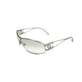 CHANEL RIMLESS VISOR SUNGLASSES