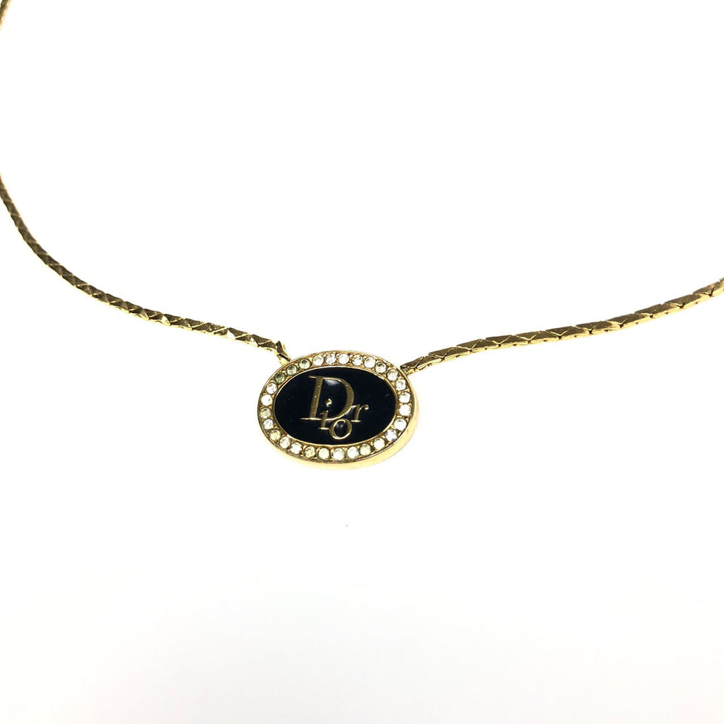 CHRISTIAN DIOR MONOGRAM NECKLACE
