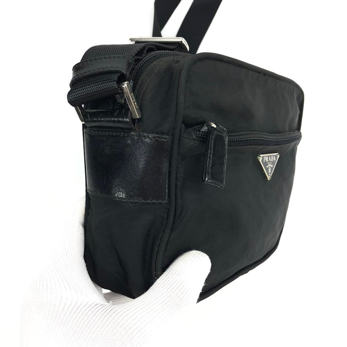 PRADA NYLON CROSSBODY BAG