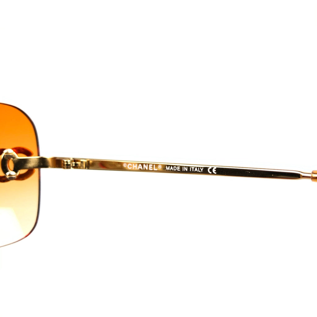 CHANEL RIMLESS SUNGLASSES