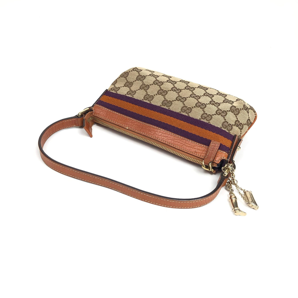 GUCCI MONOGRAM SHOULDER BAG