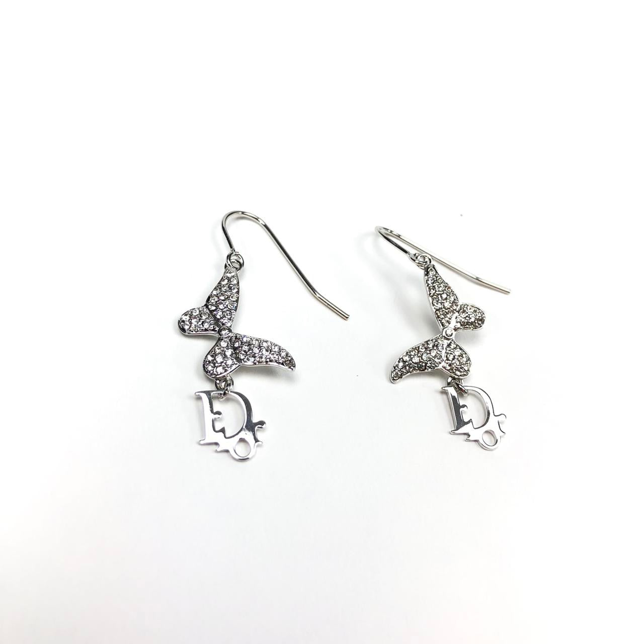 CHRISTIAN DIOR JEWELLED EARRINGS