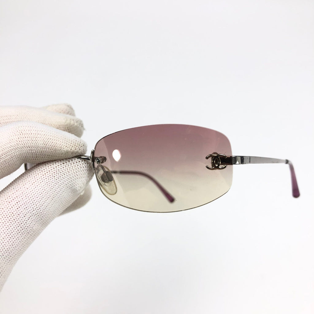 CHANEL RIMLESS SUNGLASSES
