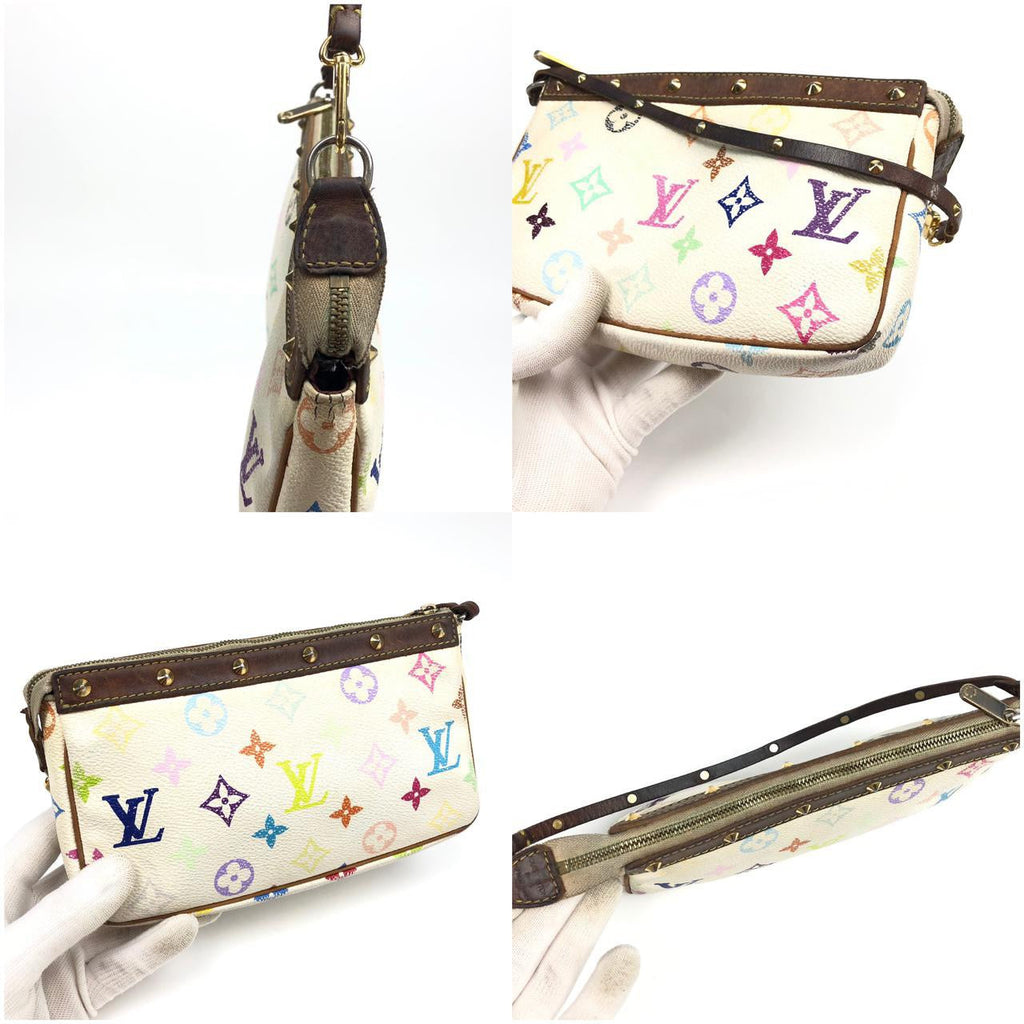 LOUIS VUITTON MULTI-COLOUR TEKASHI MURAKAMI POCHETTE BAG