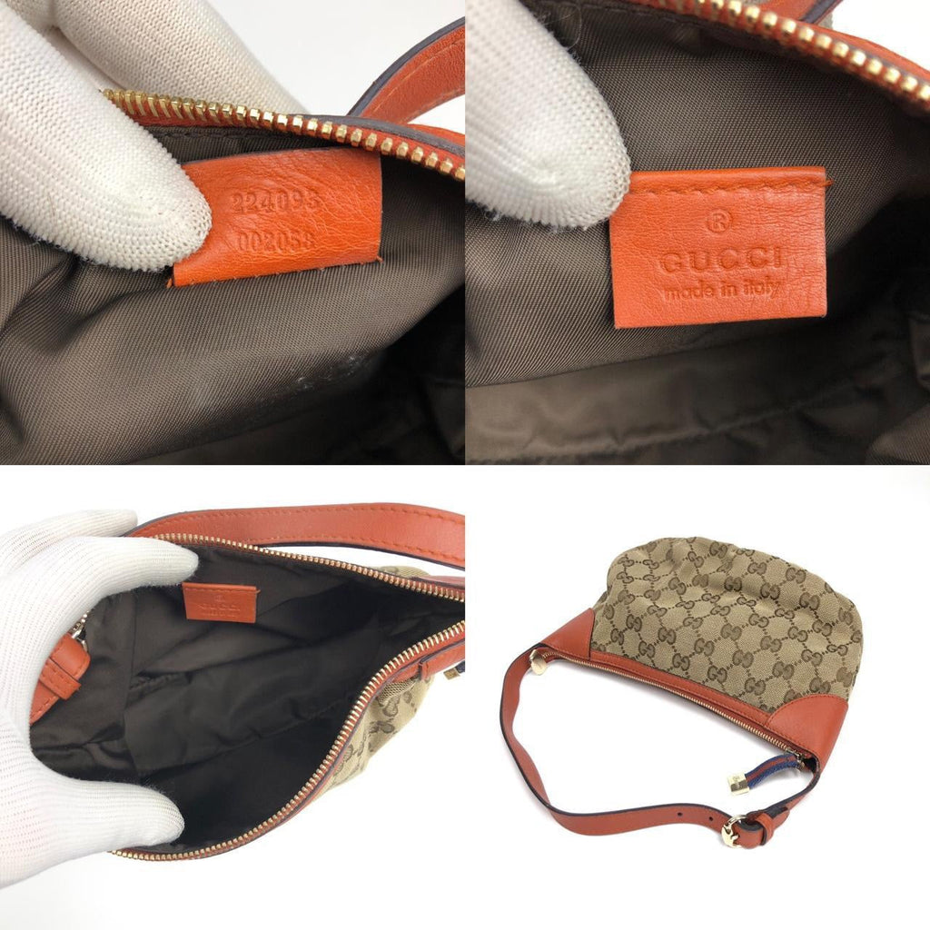 GUCCI MONOGRAM SHOULDER BAG