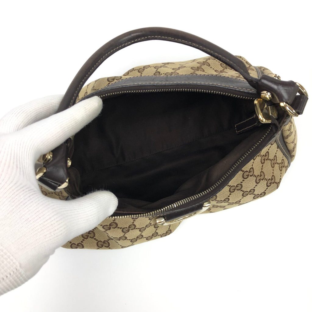 GUCCI MONOGRAM ABBEY SHOULDER BAG