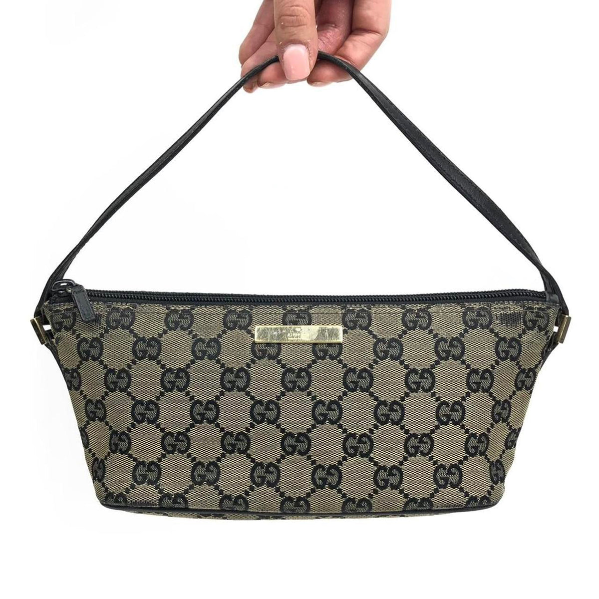 GUCCI MONOGRAM SHOULDER BAG