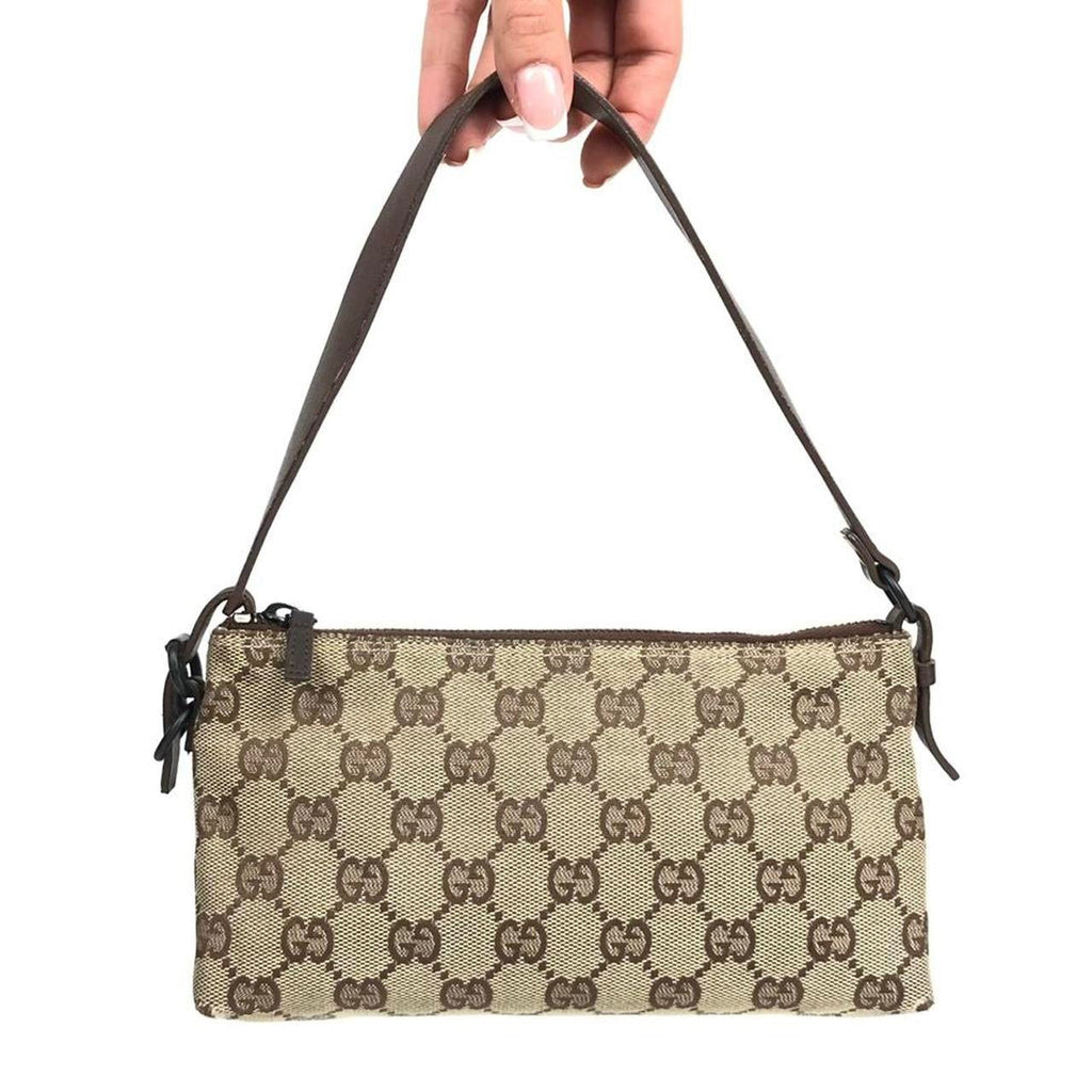 GUCCI MONOGRAM SHOULDER BAG