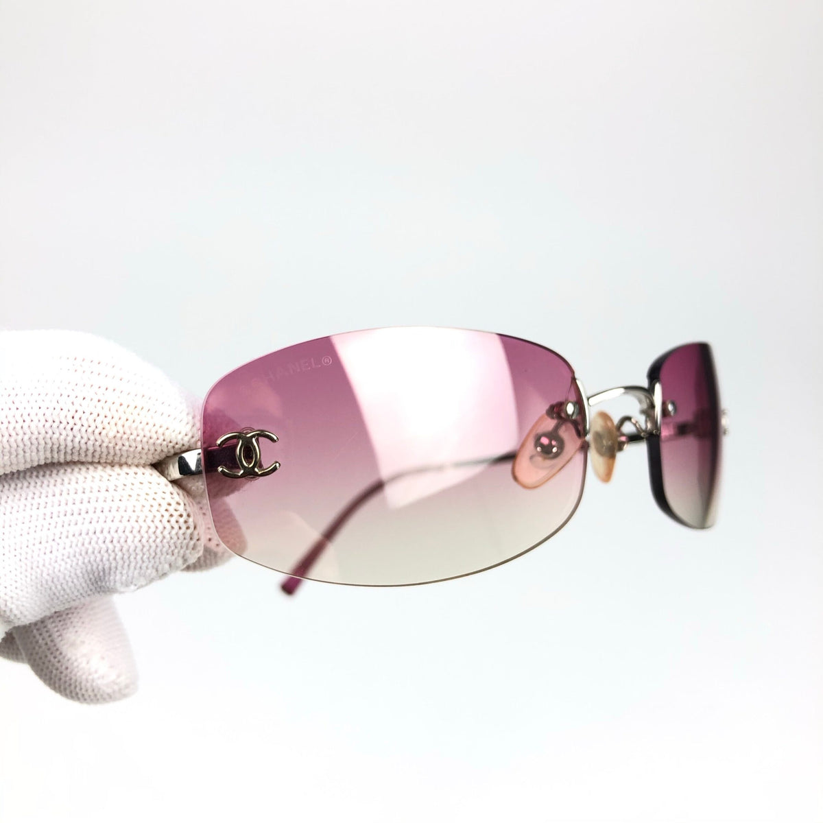 CHANEL RIMLESS SUNGLASSES