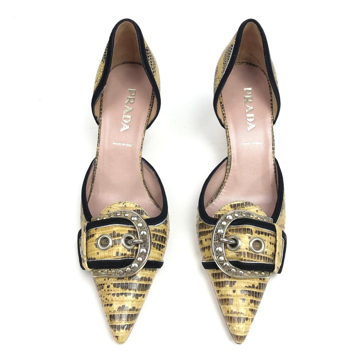PRADA KITTEN HEELS - UK 2 /  US 3 / EU 35