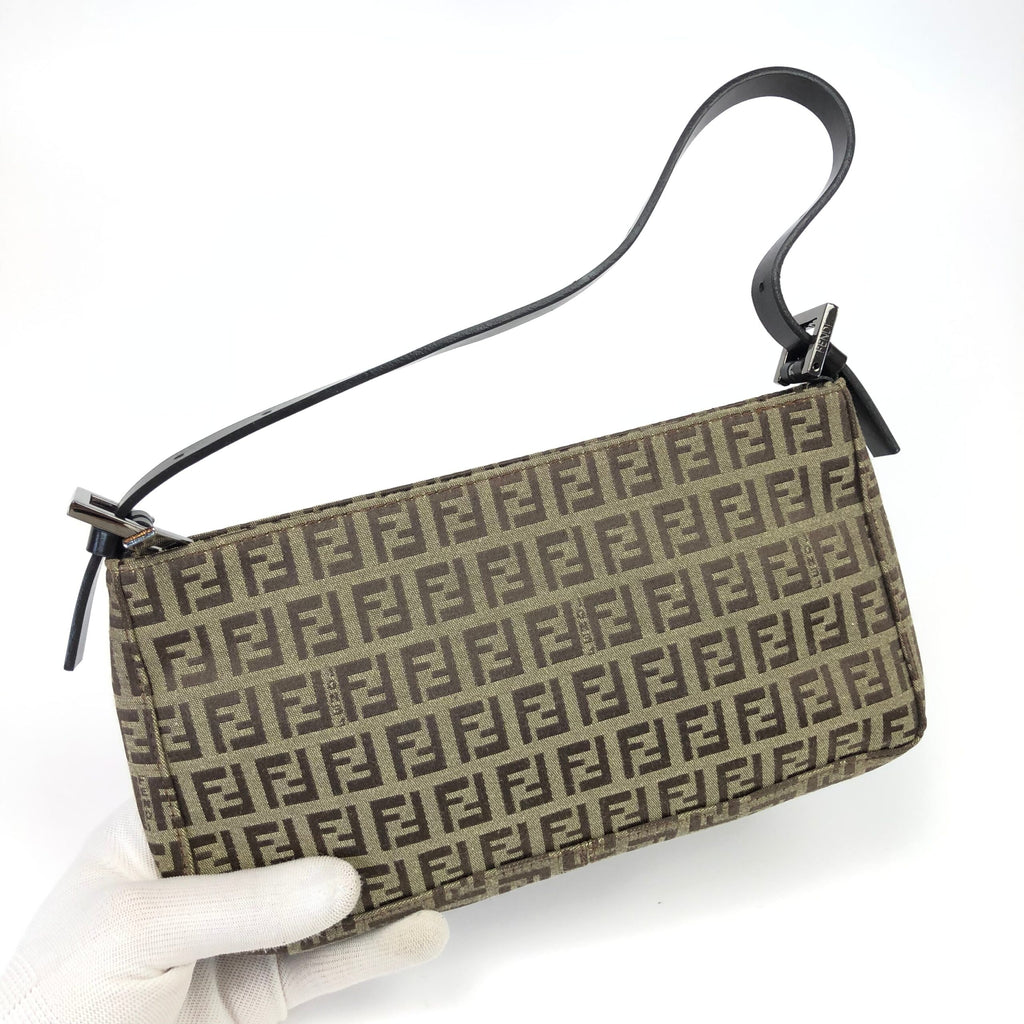 FENDI ZUCCA SHOULDER BAG
