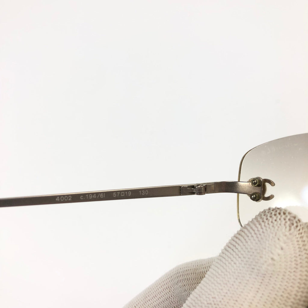 CHANEL RIMLESS SUNGLASSES