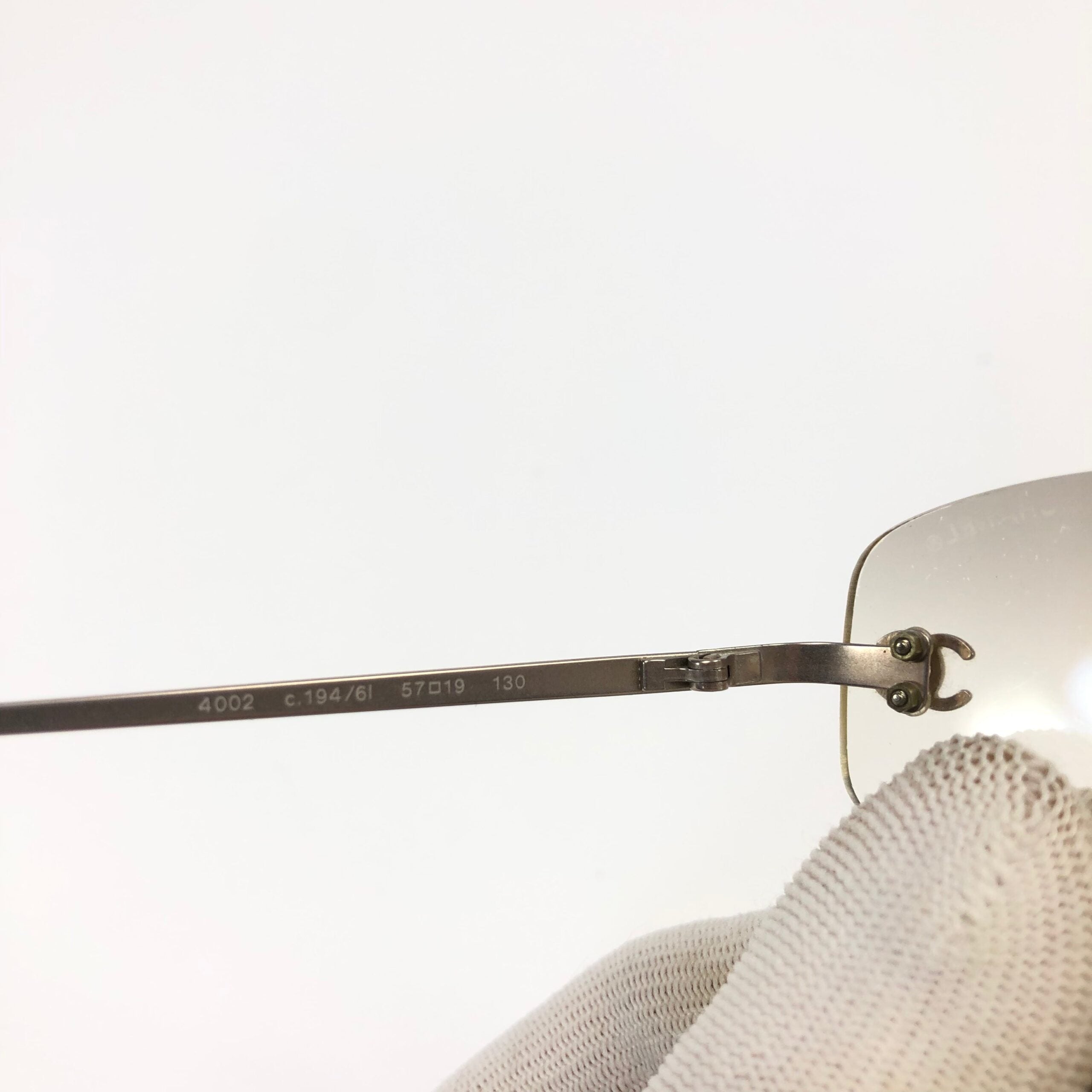 CHANEL RIMLESS SUNGLASSES