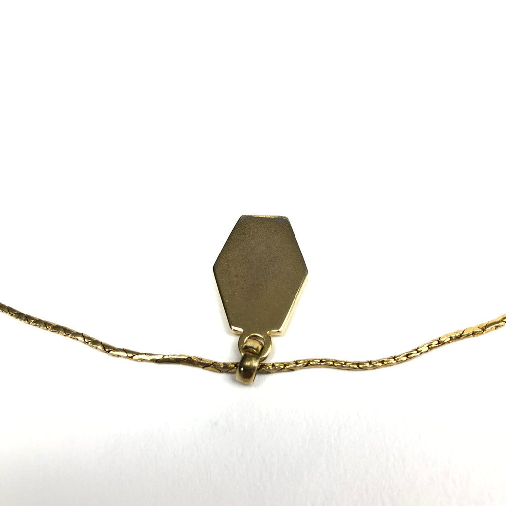CHRISTIAN DIOR MONOGRAM NECKLACE