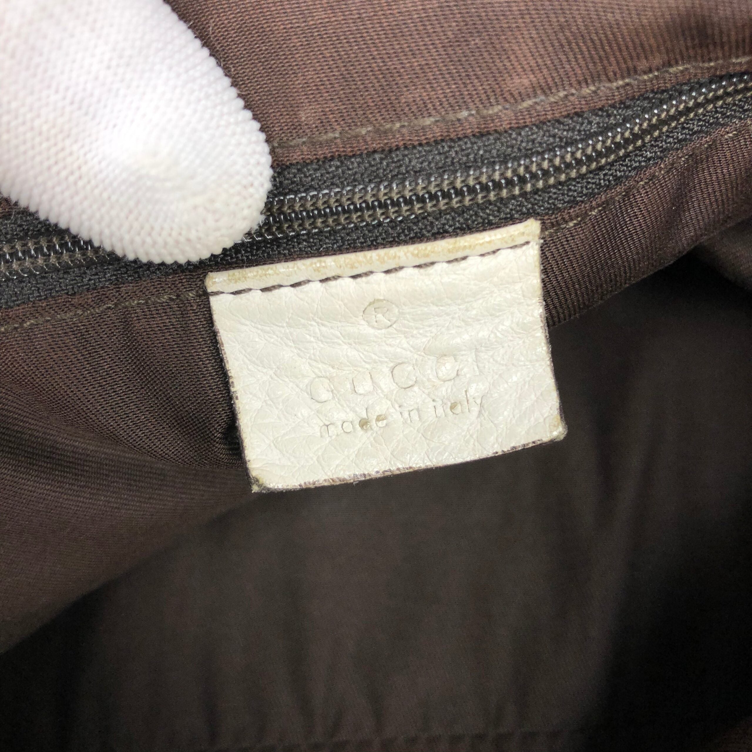 GUCCI MONOGRAM ABBEY BAG