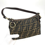 FENDI ZUCCA SHOULDER BAG