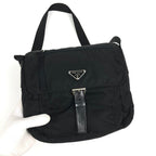 PRADA NYLON BUCKLE CROSSBODY BAG