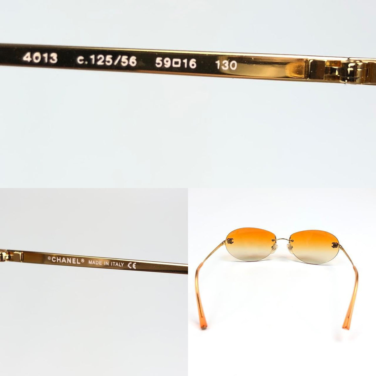 CHANEL RIMLESS SUNGLASSES