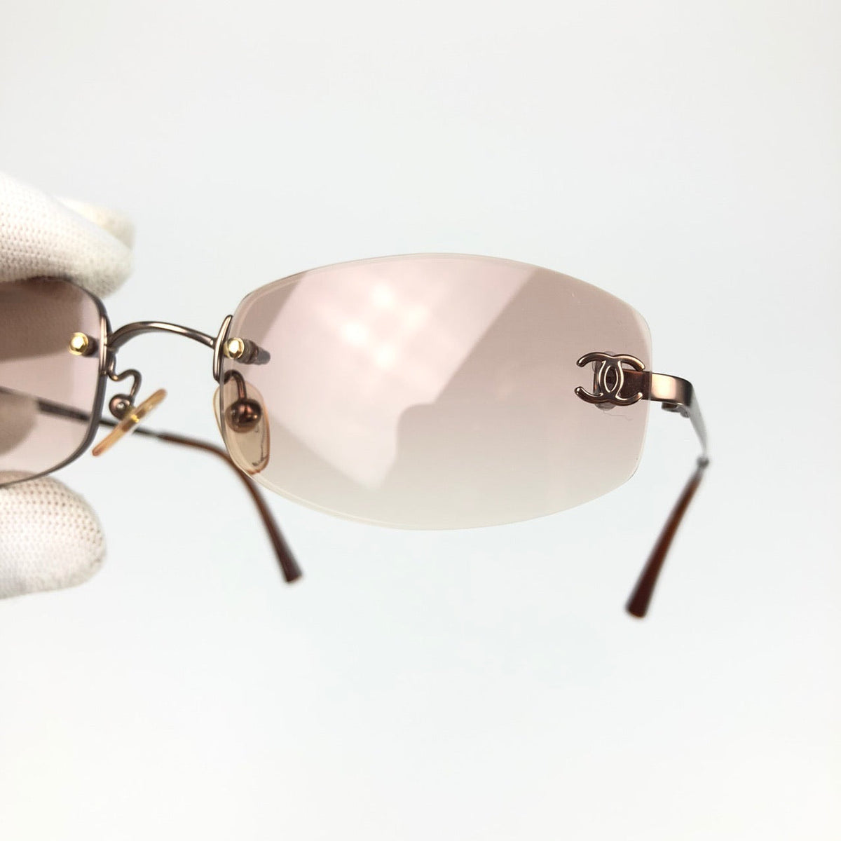 CHANEL RIMLESS SUNGLASSES