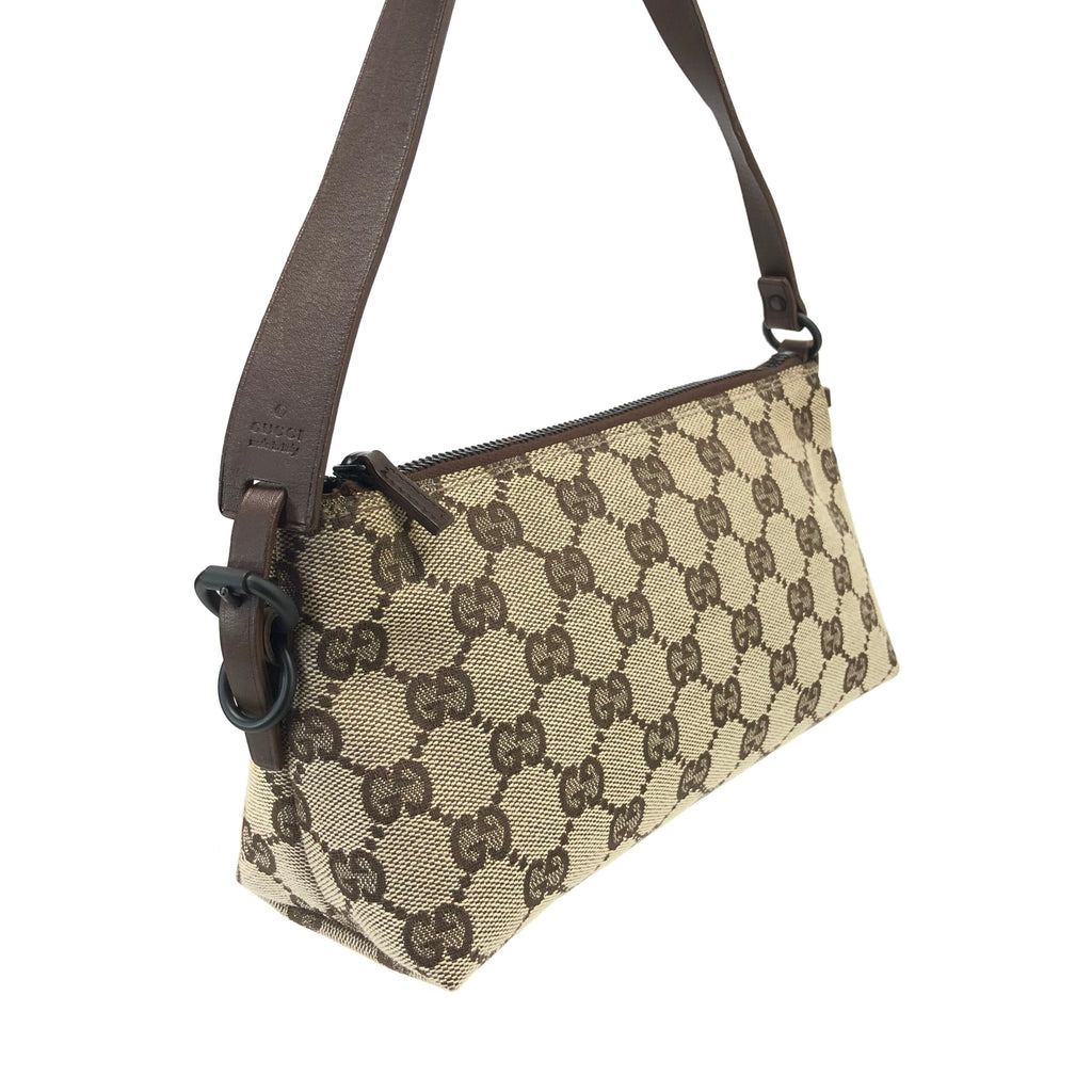 GUCCI MONOGRAM SHOULDER BAG