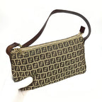 FENDI ZUCCA SHOULDER BAG