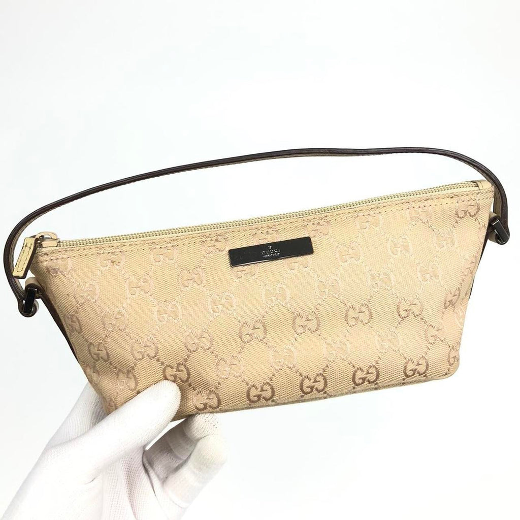 GUCCI MONOGRAM SHOULDER BAG