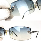 CHANEL BLUE GRADIENT SUNGLASSES