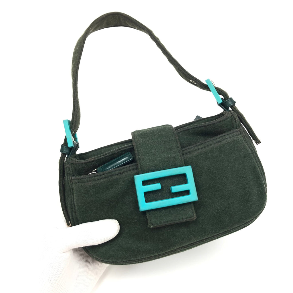FENDI ZUCCA SHOULDER BAG