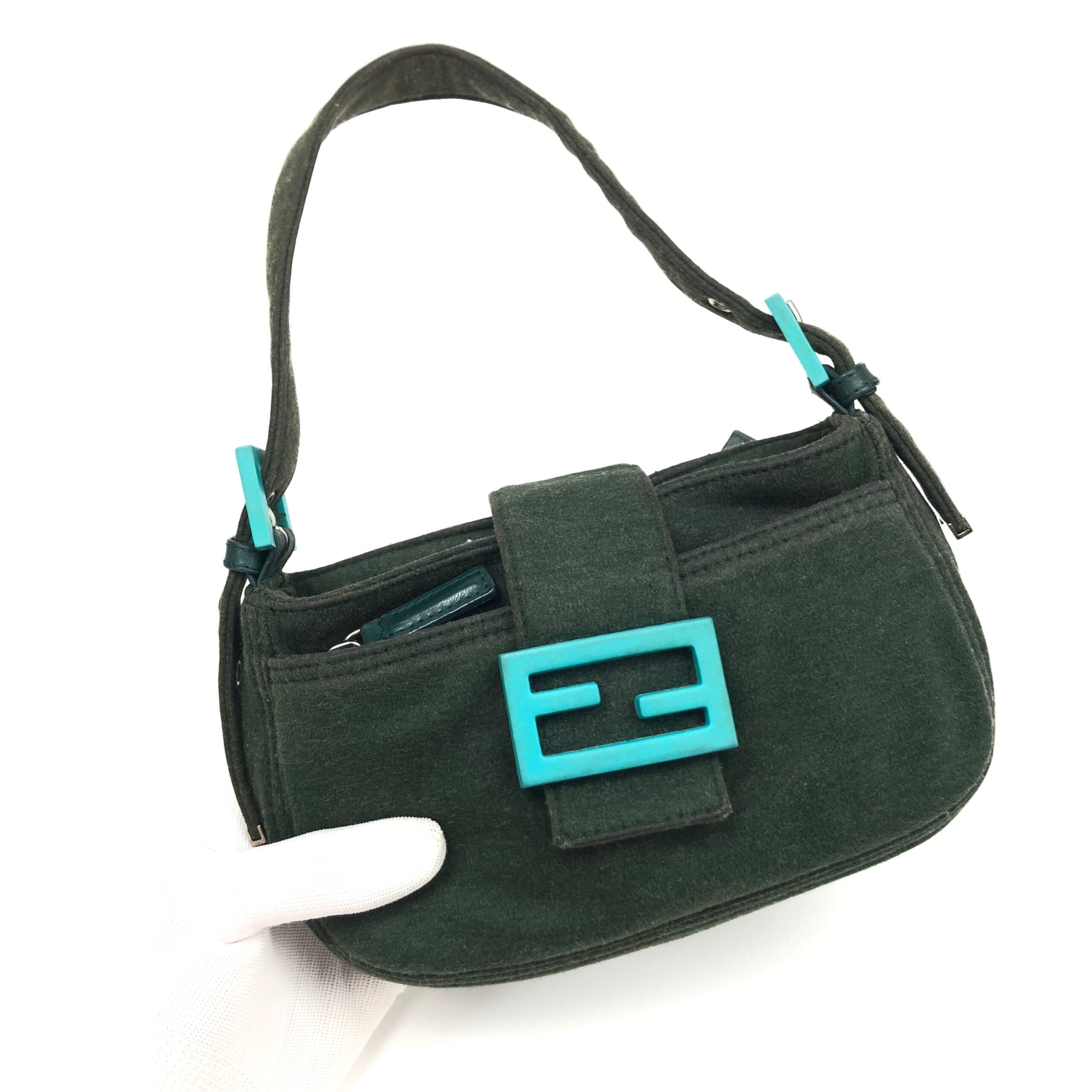 FENDI ZUCCA SHOULDER BAG