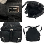 PRADA NYLON DOUBLE BUCKLE BACKPACK
