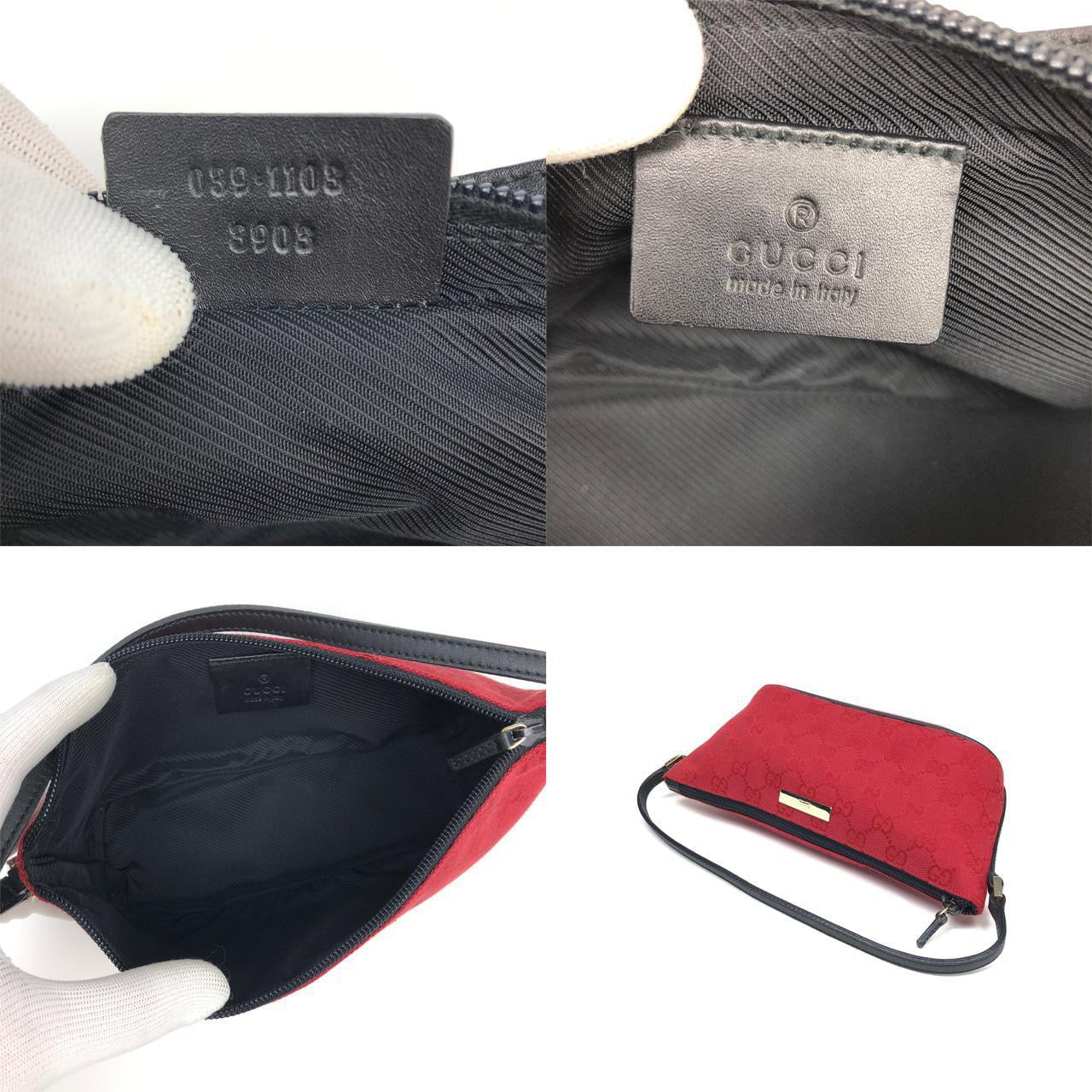 GUCCI MONOGRAM HANDBAG