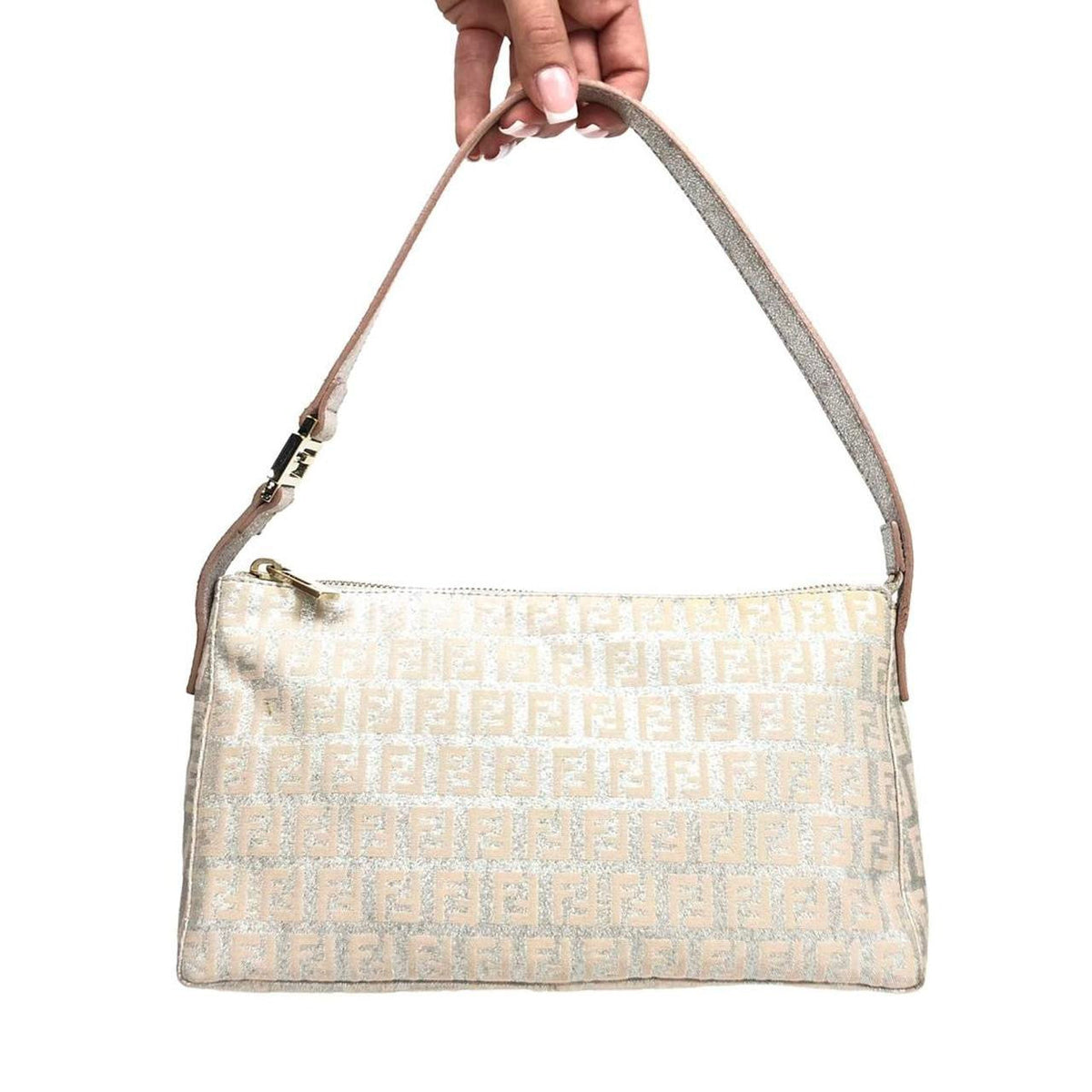 FENDI ZUCCA SHOULDER BAG