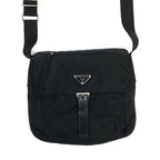 PRADA NYLON BUCKLE CROSSBODY BAG