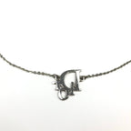 CHRISTIAN DIOR PINK JEWELLED NECKLACE