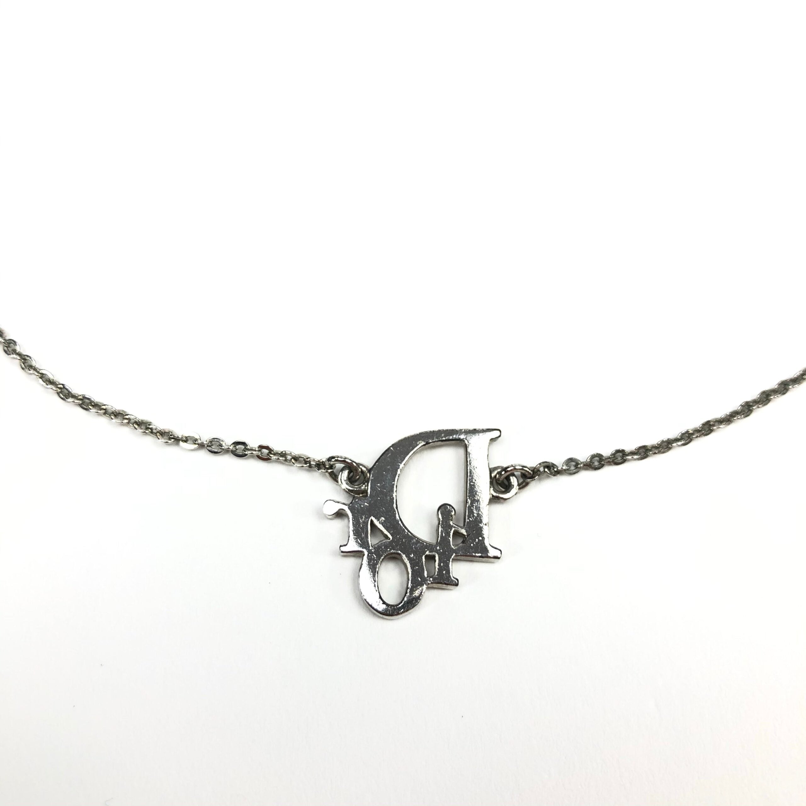 CHRISTIAN DIOR PINK JEWELLED NECKLACE
