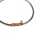 CHRISTIAN DIOR PIERCING CHOKER NECKLACE
