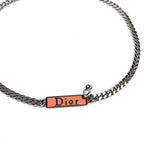 CHRISTIAN DIOR PIERCING CHOKER NECKLACE