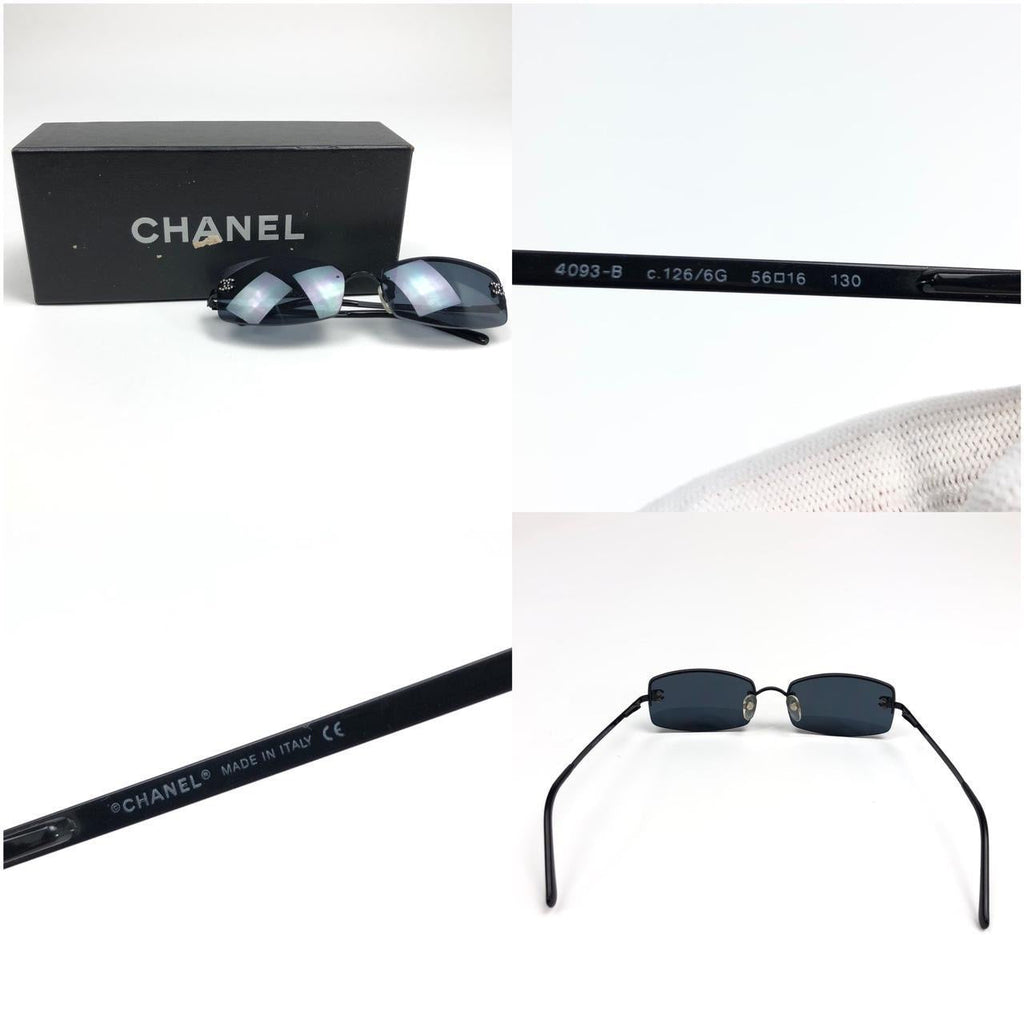 CHANEL RIMLESS SUNGLASSES