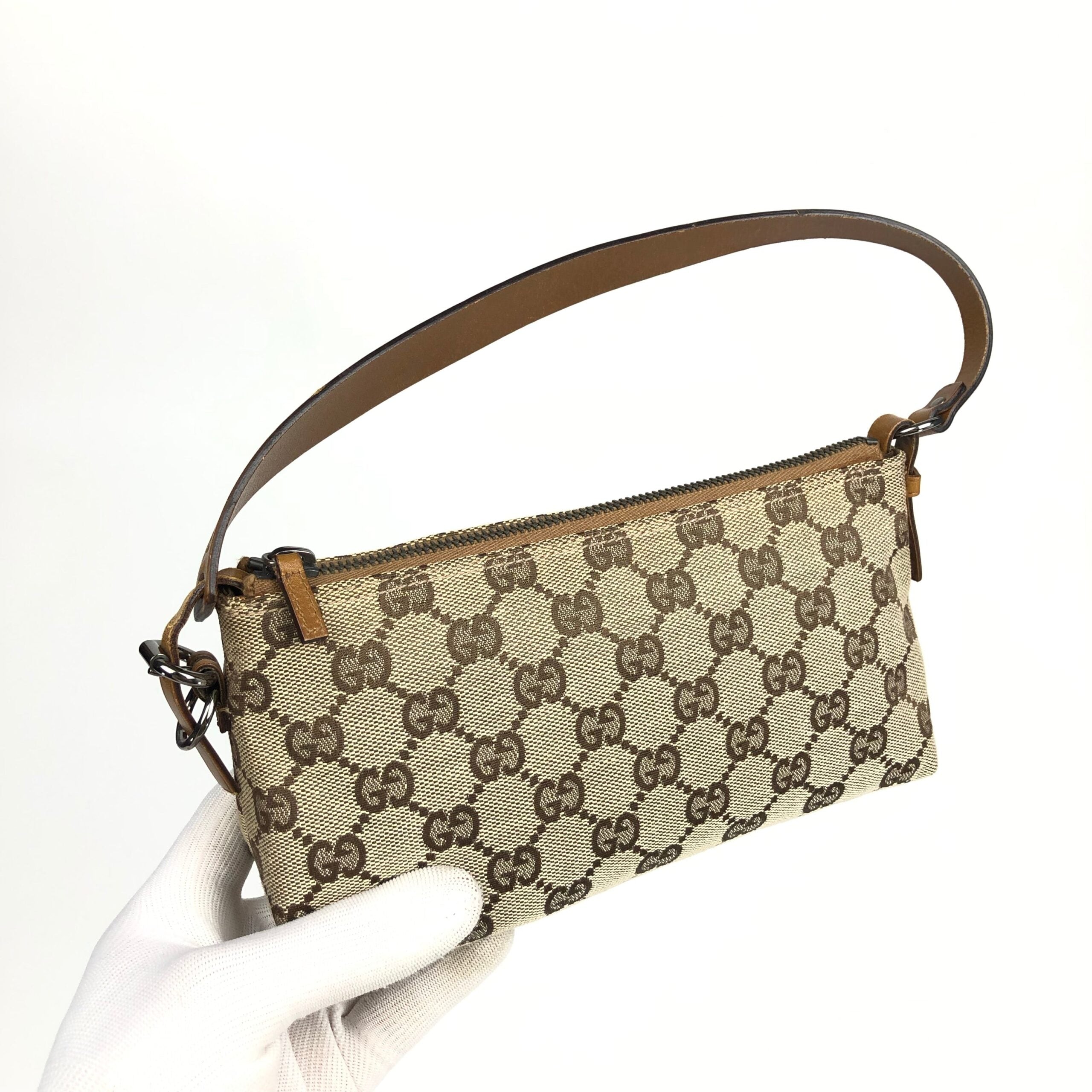 GUCCI MONOGRAM SHOULDER BAG