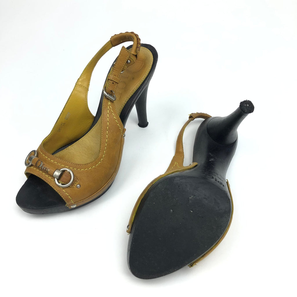 CHRISTIAN DIOR HEELS -  UK 5.5 / US 7.5 / EU 38.5
